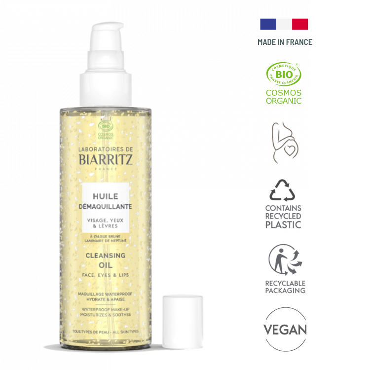 Laboratoires De Biarritz 有機海藻深層淨透卸妝油