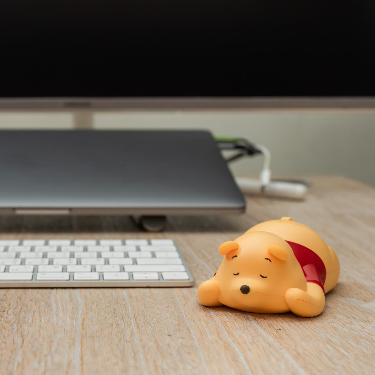 迪士尼｜𝐃𝐢𝐬𝐧𝐞𝐲 小熊維尼公仔無線光學滑鼠