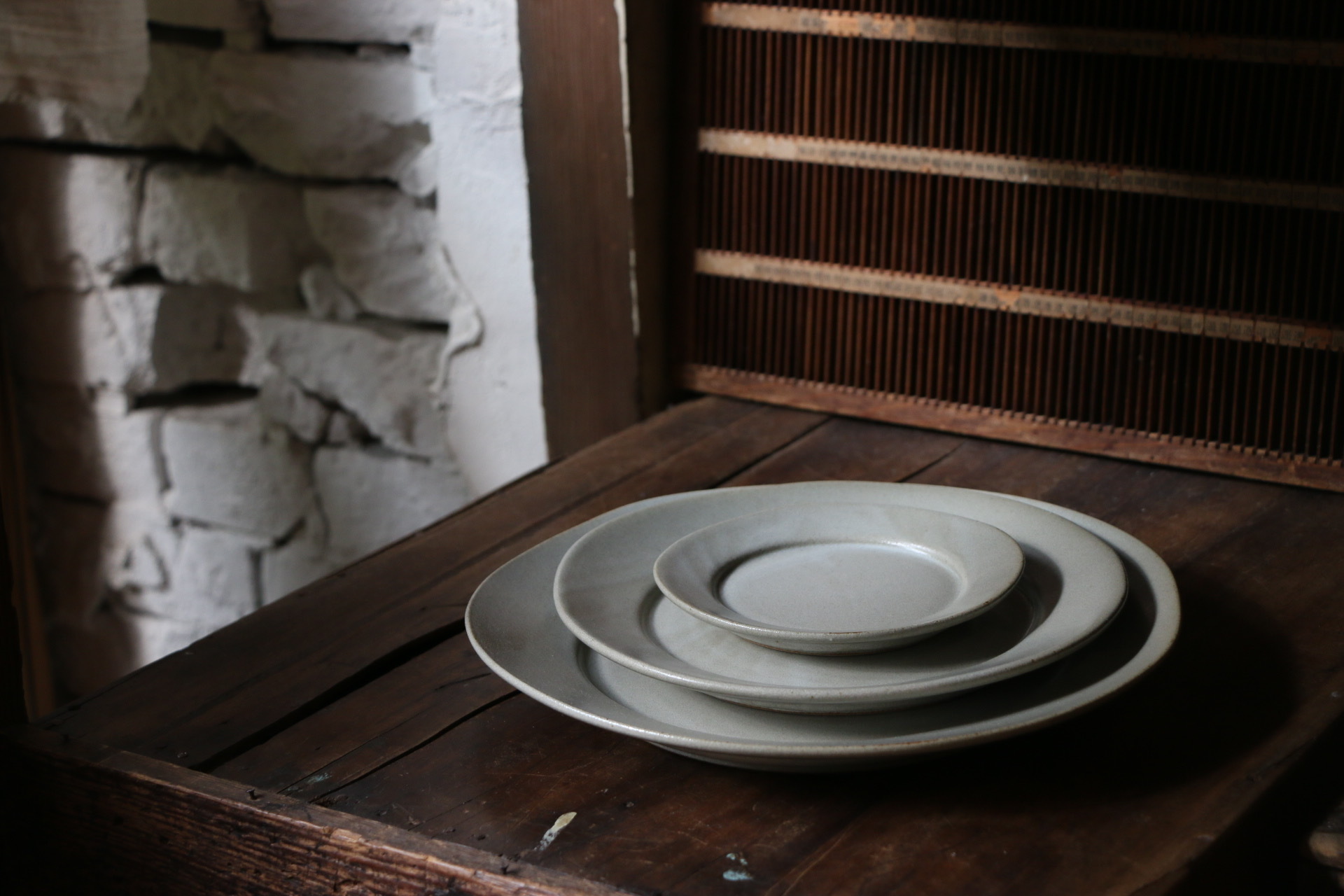 日本象牙白圓皿 S 12cm