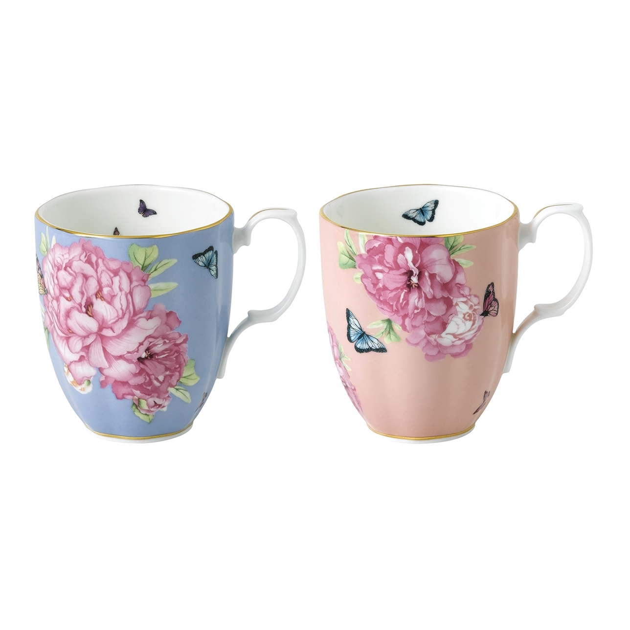 Royal Albert Miranda Kerr Friendship Hope & Tranquillity Mugs Set Of 2