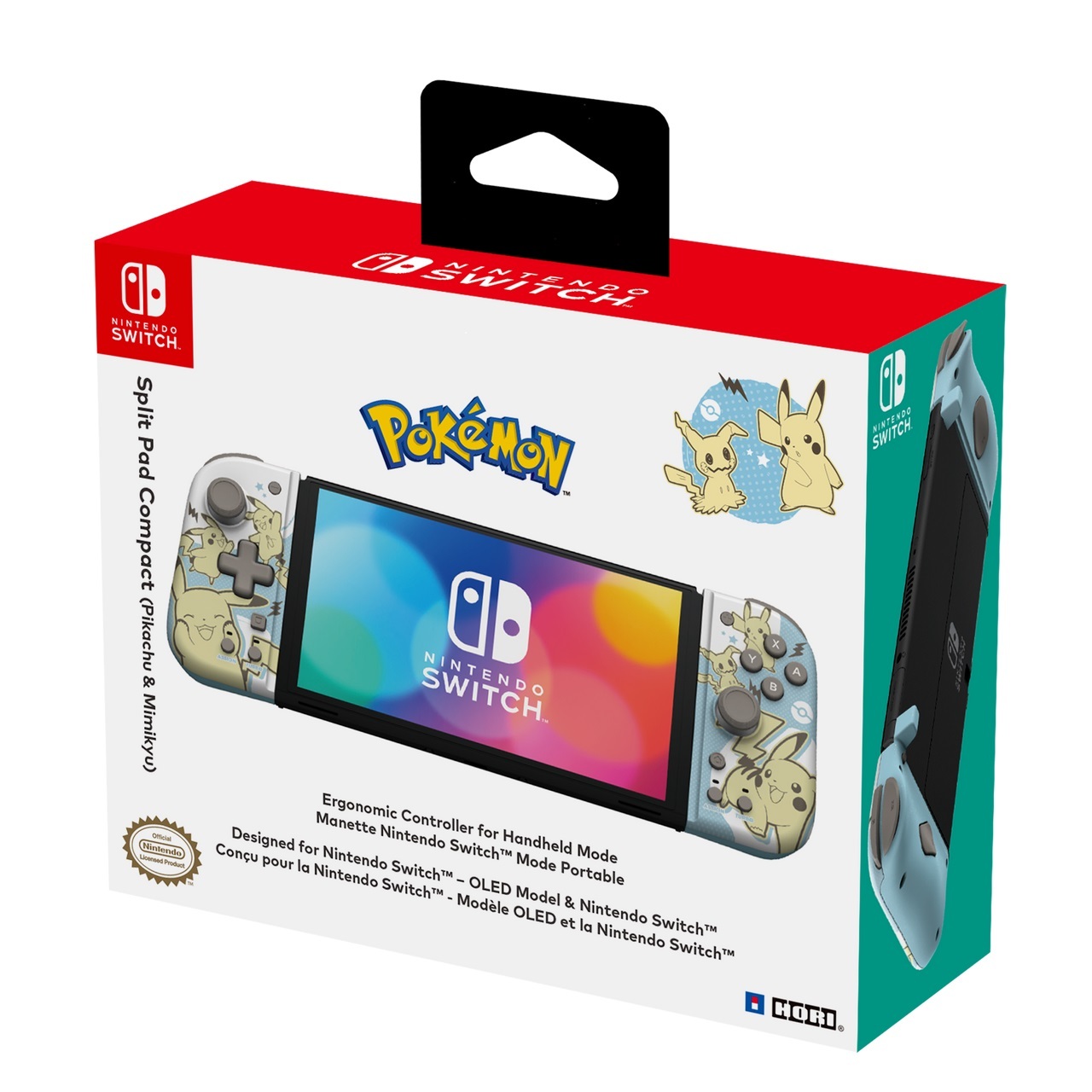 Nintendo Switch HORI Split Pad Compact Pikachu and Mimikyu