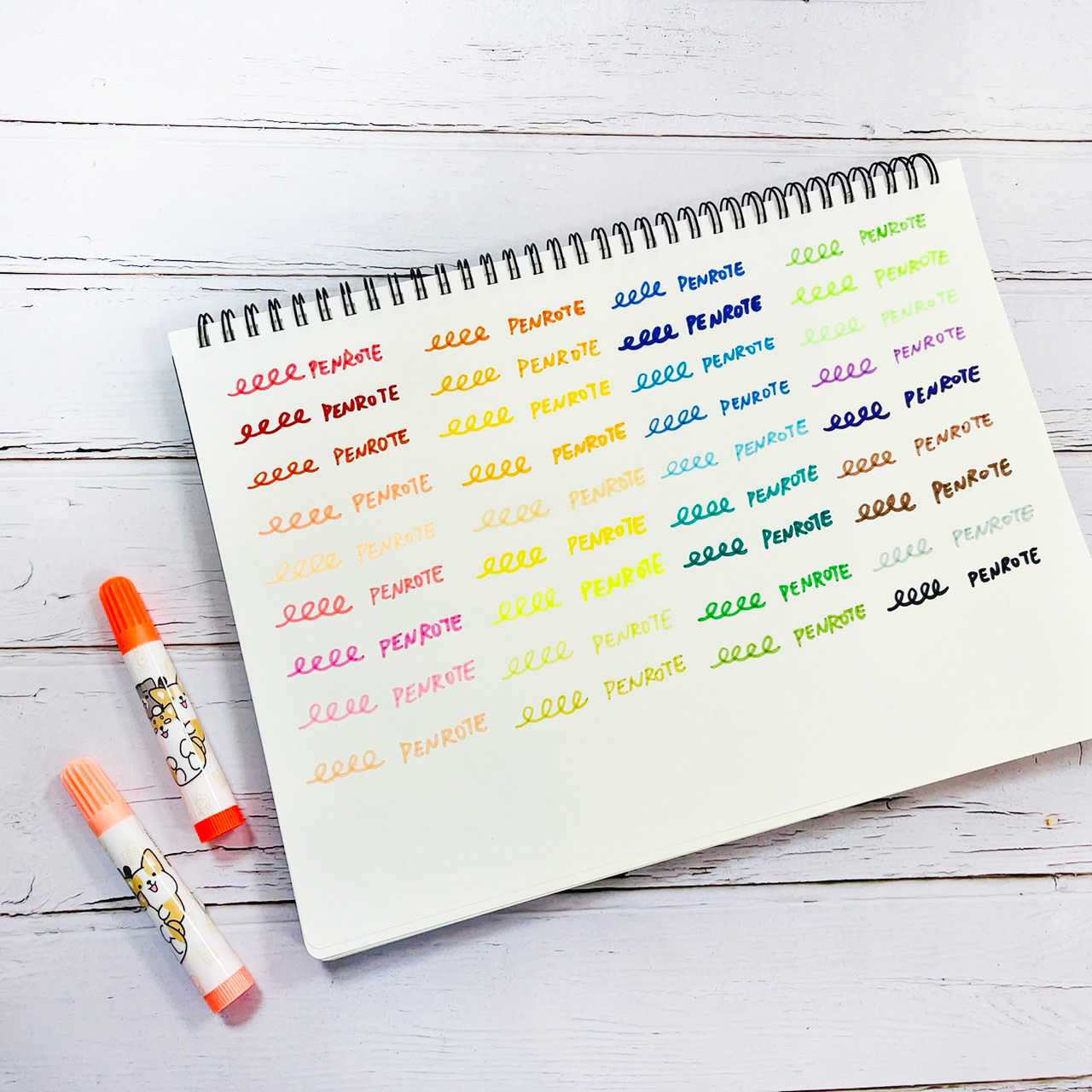 【PENROTE筆樂】柴語錄 36色水洗彩色筆