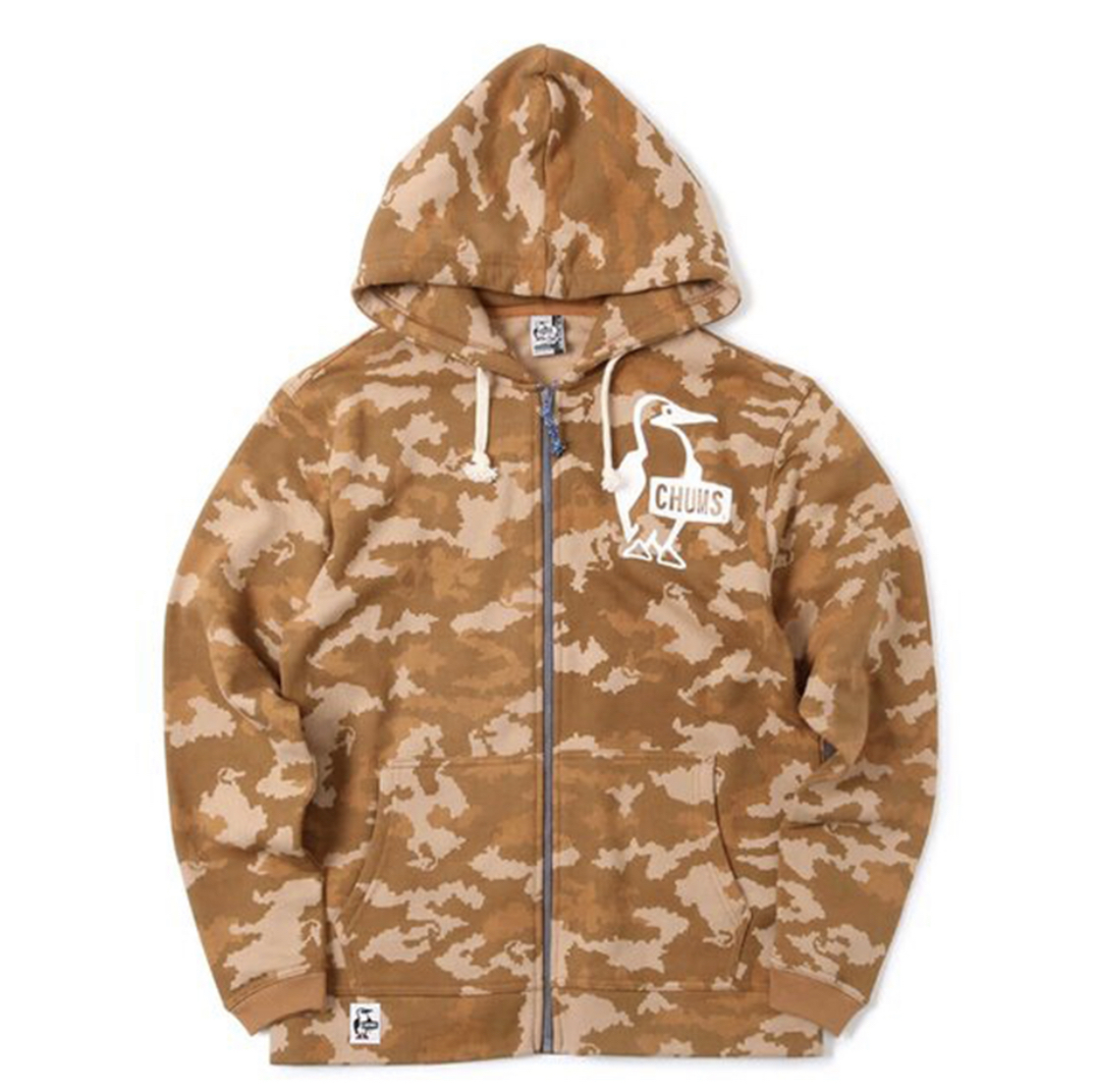 CHUMS Booby Zip Parka 男兜帽休閒外套 數位迷彩CH001262Z017 Dec lu