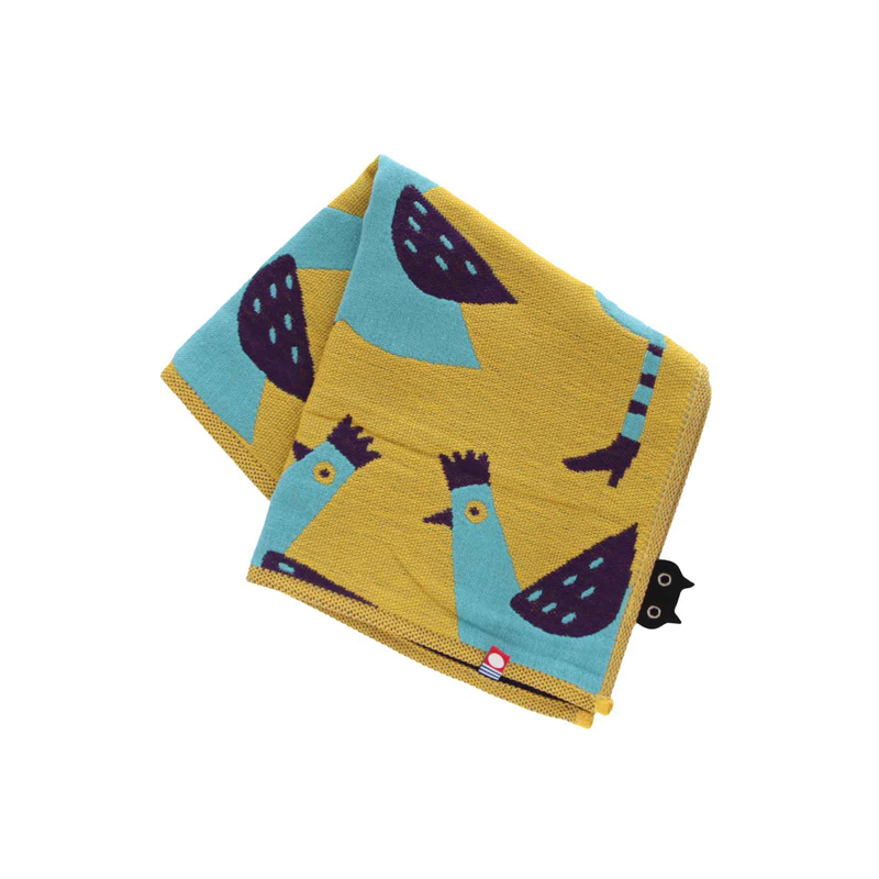 多用途今治紗巾 俏皮小雞｜Atsuko Matano