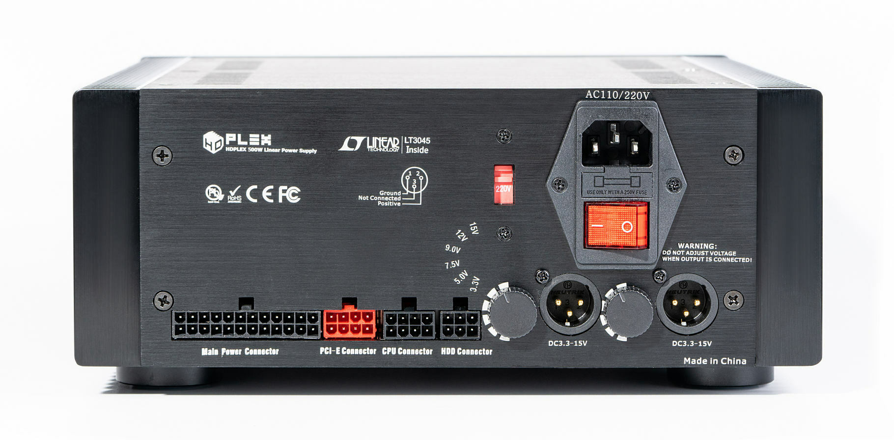 HDPLEX 500W ATX Linear Power Supply