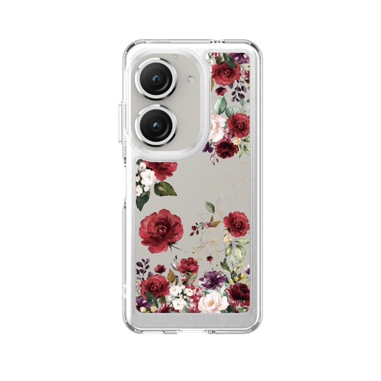 Asus ZenFone 9/10手機防摔殼皇室花園