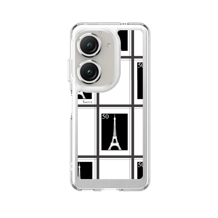 Asus ZenFone 9/10手機防摔殼旅郵巴黎