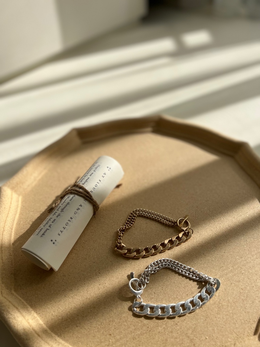 粗練雙條手鍊*2色