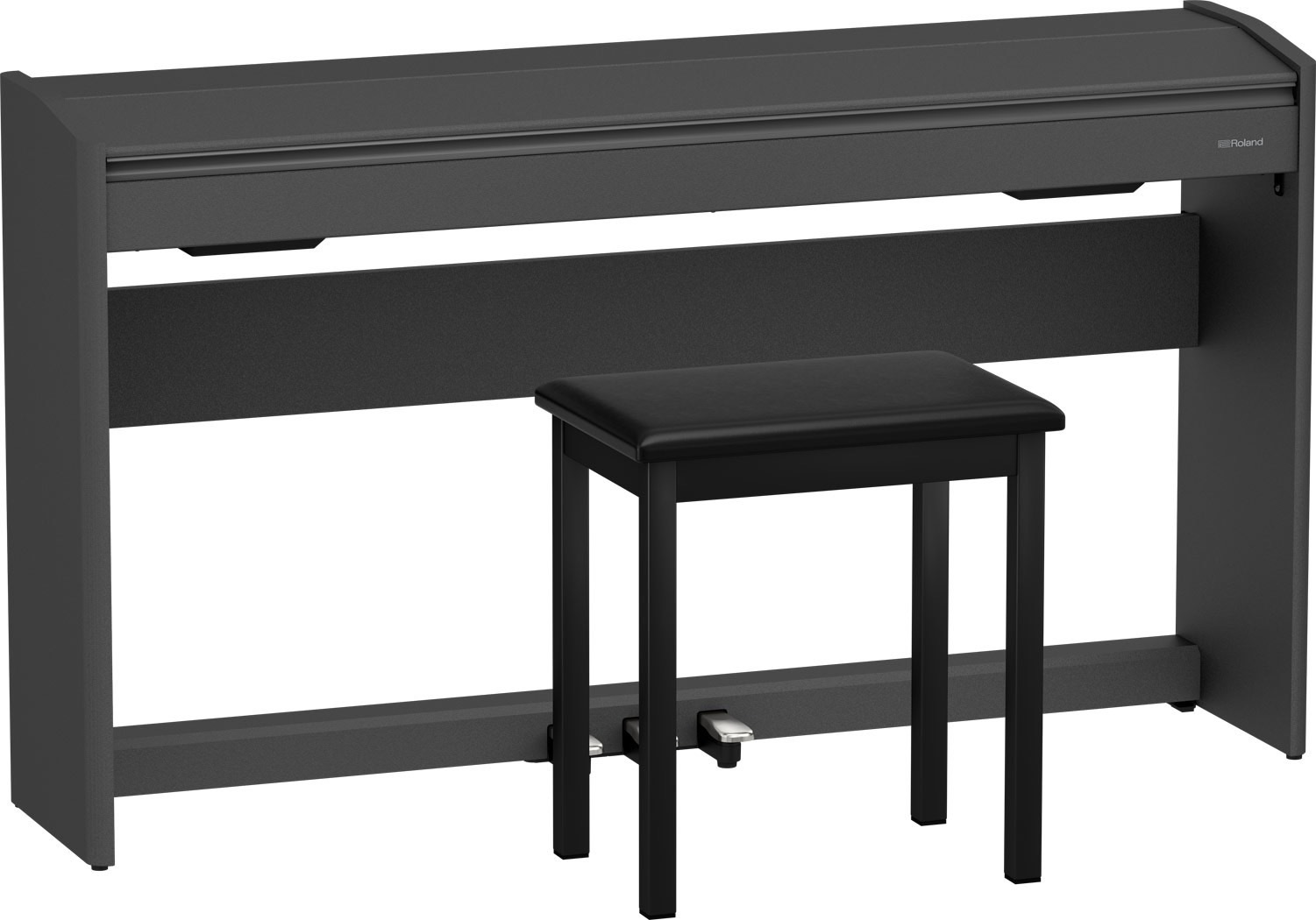 Roland F107 掀蓋 數位電鋼琴 (只有黑色) -雙北免費到府安裝 【宛伶樂器】