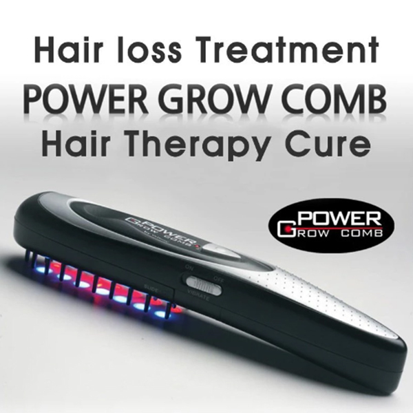 Japan AKI Health Infrared Physiotherapy Device Electric Massage Laser Hair Growth Comb (A0031)