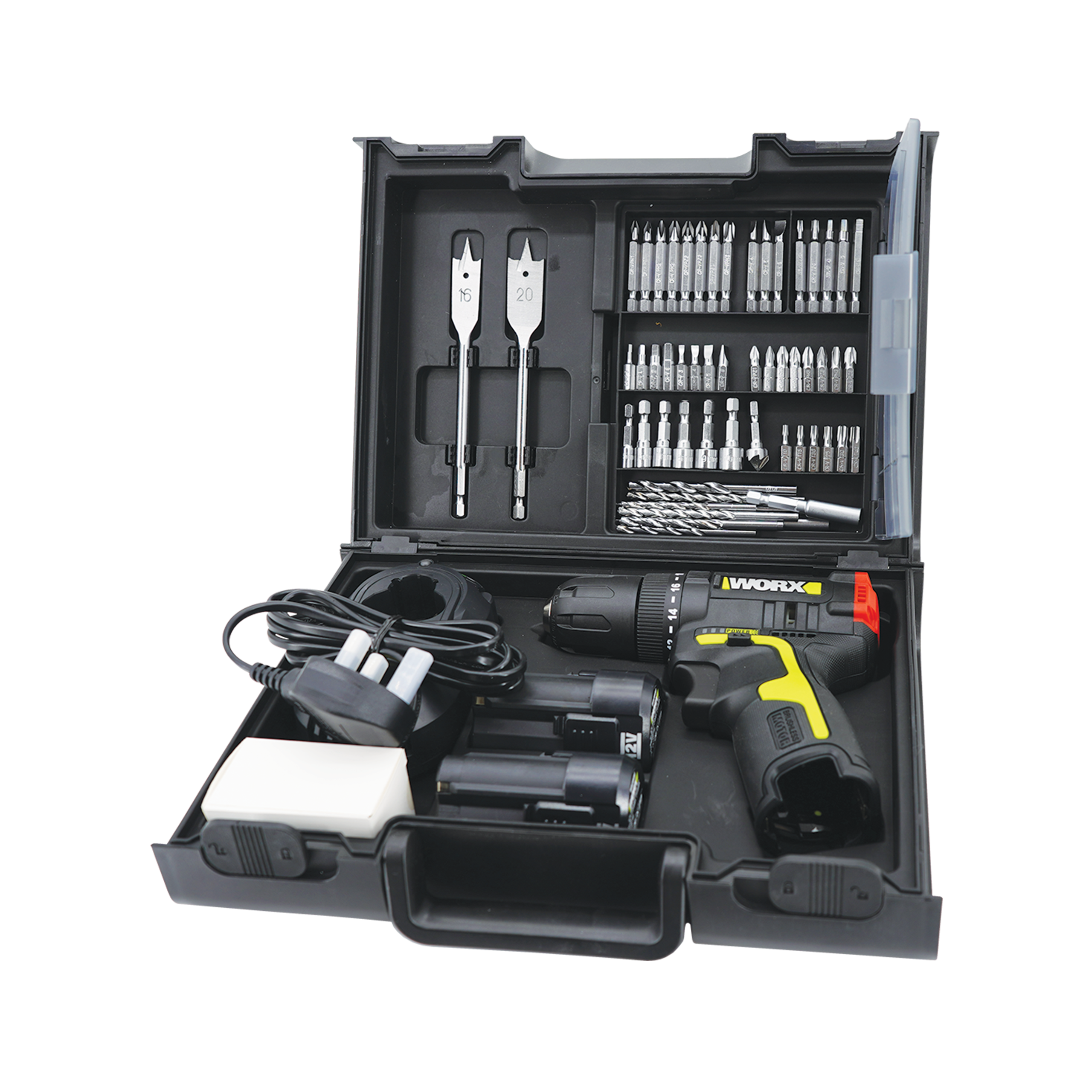 WORX WU131X.4 10mm鋰電無碳雙速衝擊電鑽