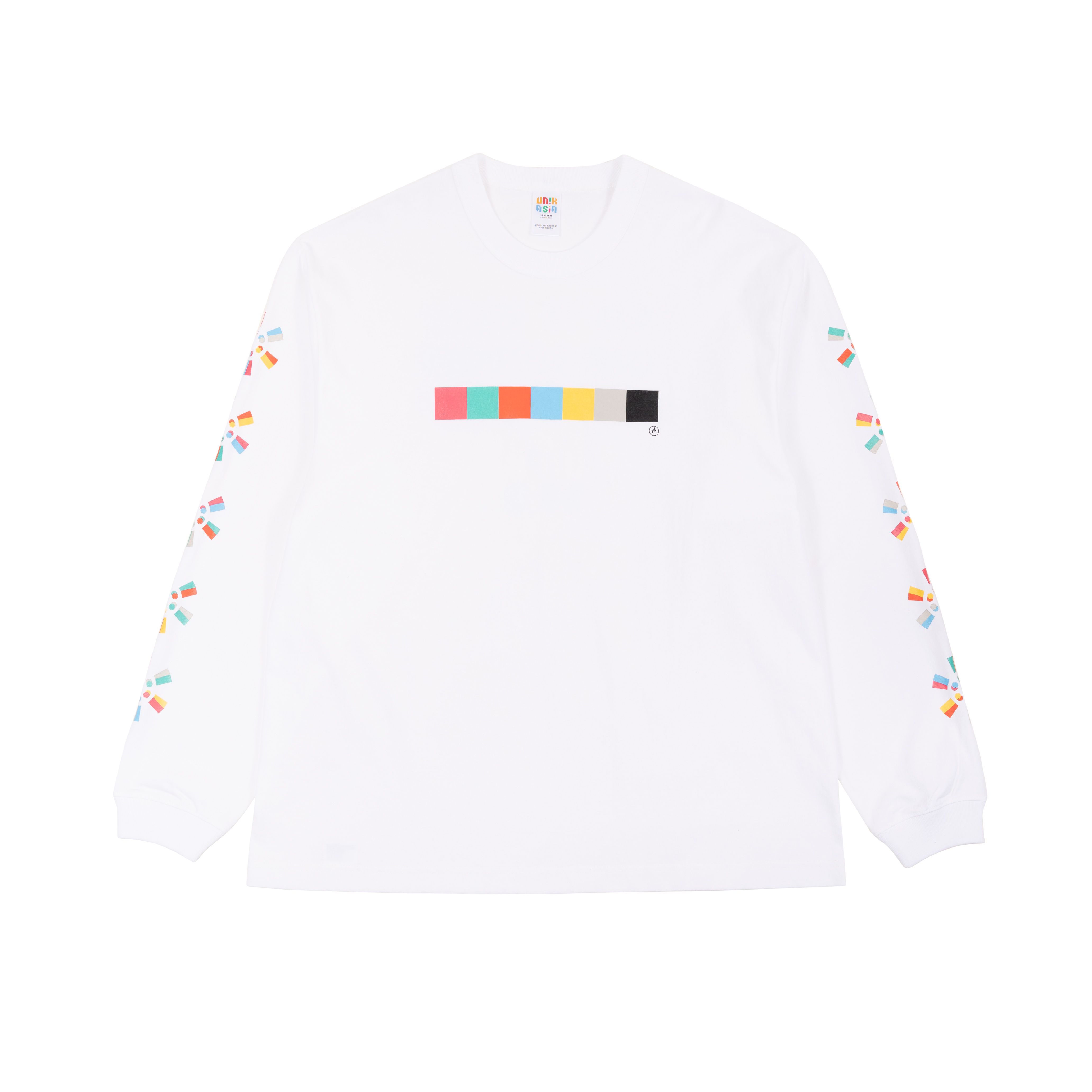 432Hz for UNIK ASIA PRINT L/S T-SHIRT WHITE