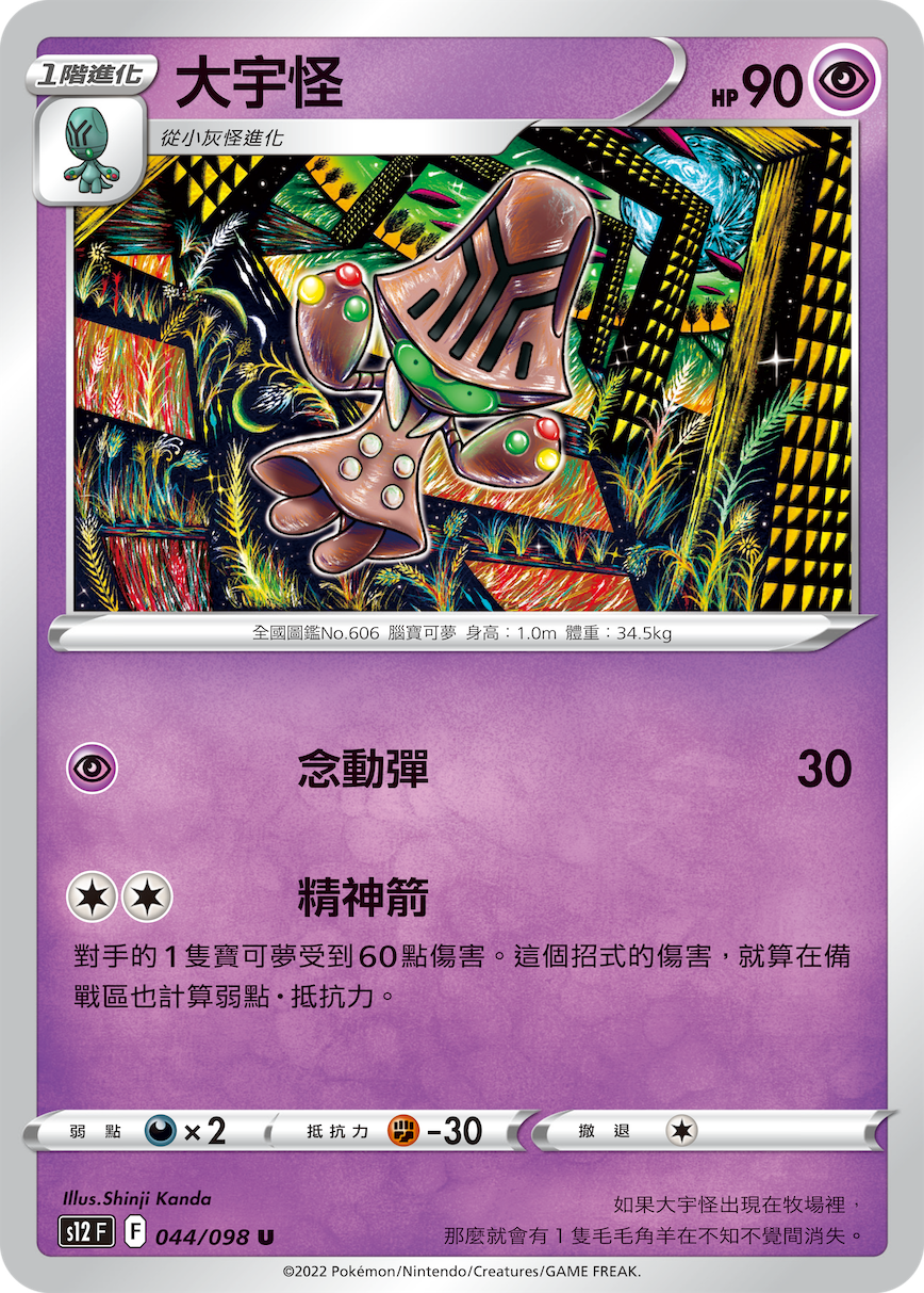 S12F 044/098 大宇怪