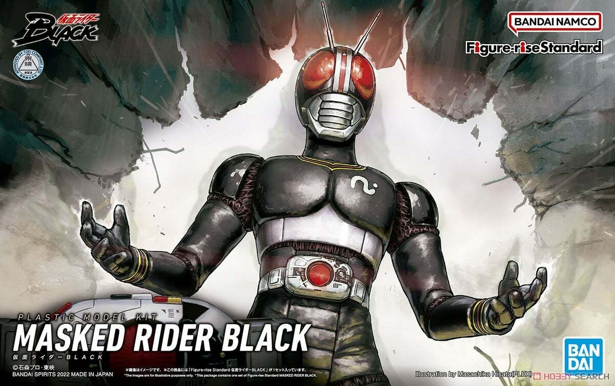 BANDAI 代理版 組裝模型 Figure-rise Standard假面騎士BLACK