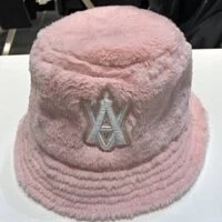 [S] ADLV A LOGO EMBLEM ECHO FUR BUCKET HAT,PINK, ADLV22FW-ACLEEF-PNK (SAV130)