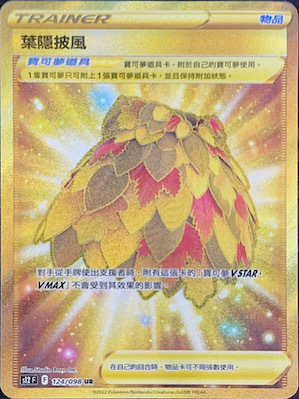 S12F 124/098 葉隱披風