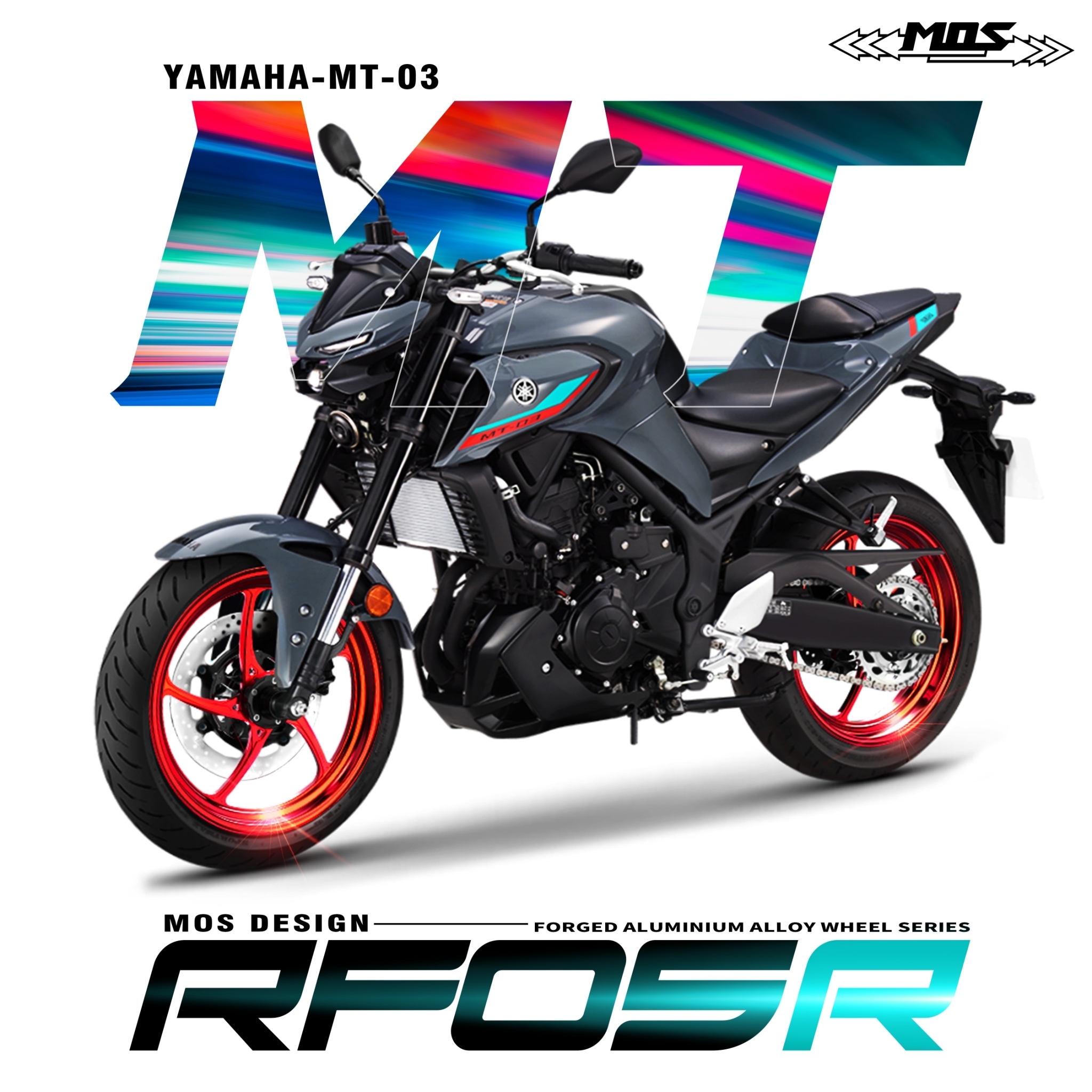 Forged Aluminum Wheels for Yamaha YZF R3 MT-03 15-24