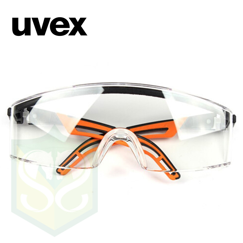 Uvex 9064185 防風沙防霧防塵刮擦眼鏡