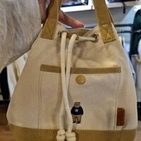 [S] WHO.A.U STEVE NEW BUCKET BAG,BEIGE, WHBGC4714A3599900 (SWAU66)