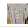 [S] WHO.A.U UNCLE STEVE PASTEL T-SHIRT,LIGHT BLUE, WHRAB2594U-LIGHT BLUE (SWAU71)