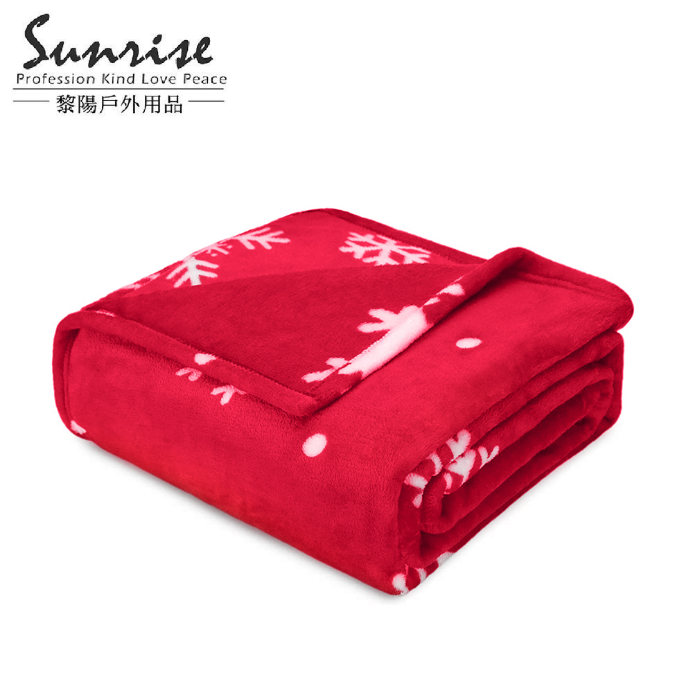 法蘭絨聖誕毯 180*200 空調被/午睡毯/汽車毯/旅行毯/沙發毯 69CLN07084