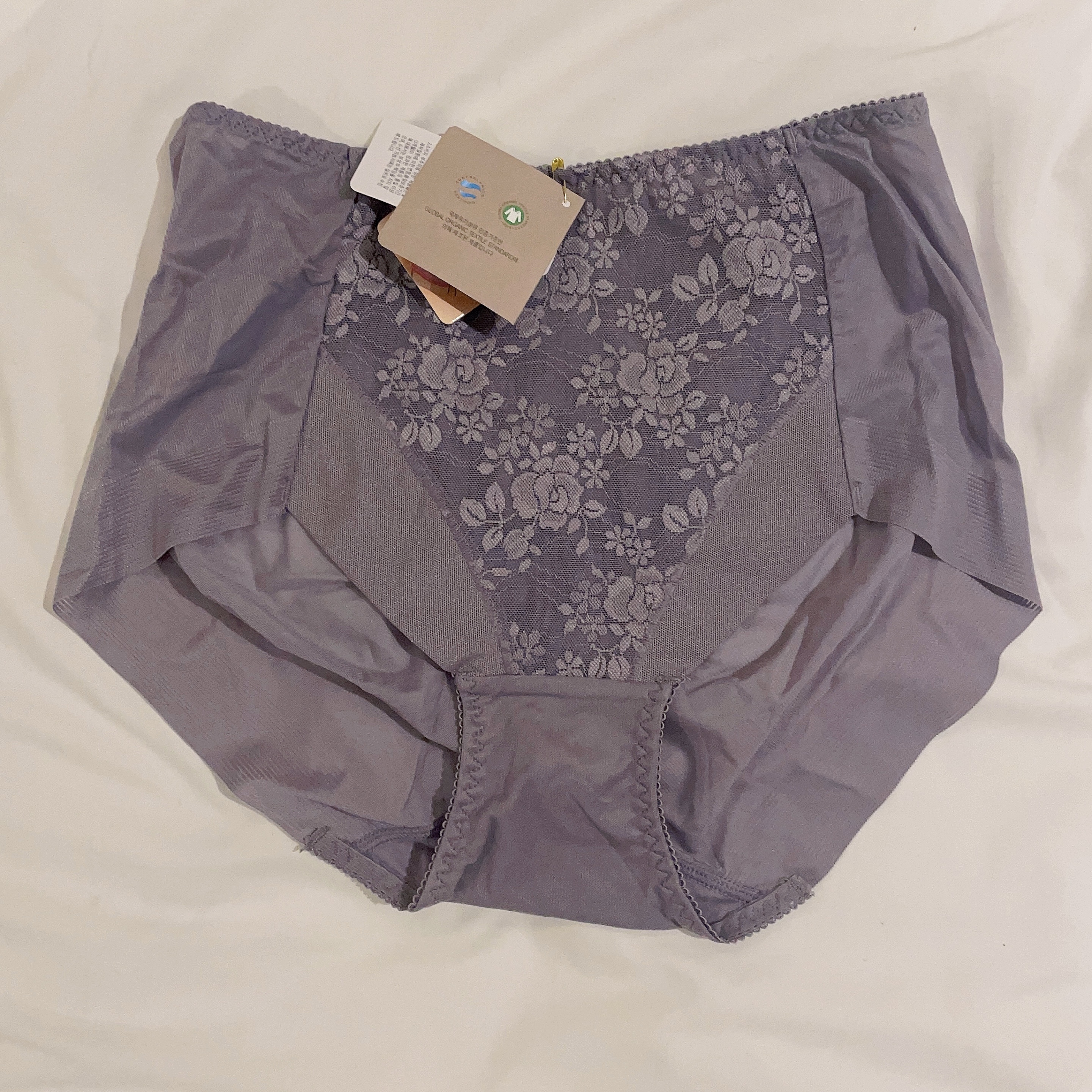 KA298 中間LACE半中高腰內褲 #1077（底褲需訂貨約4-6星期）