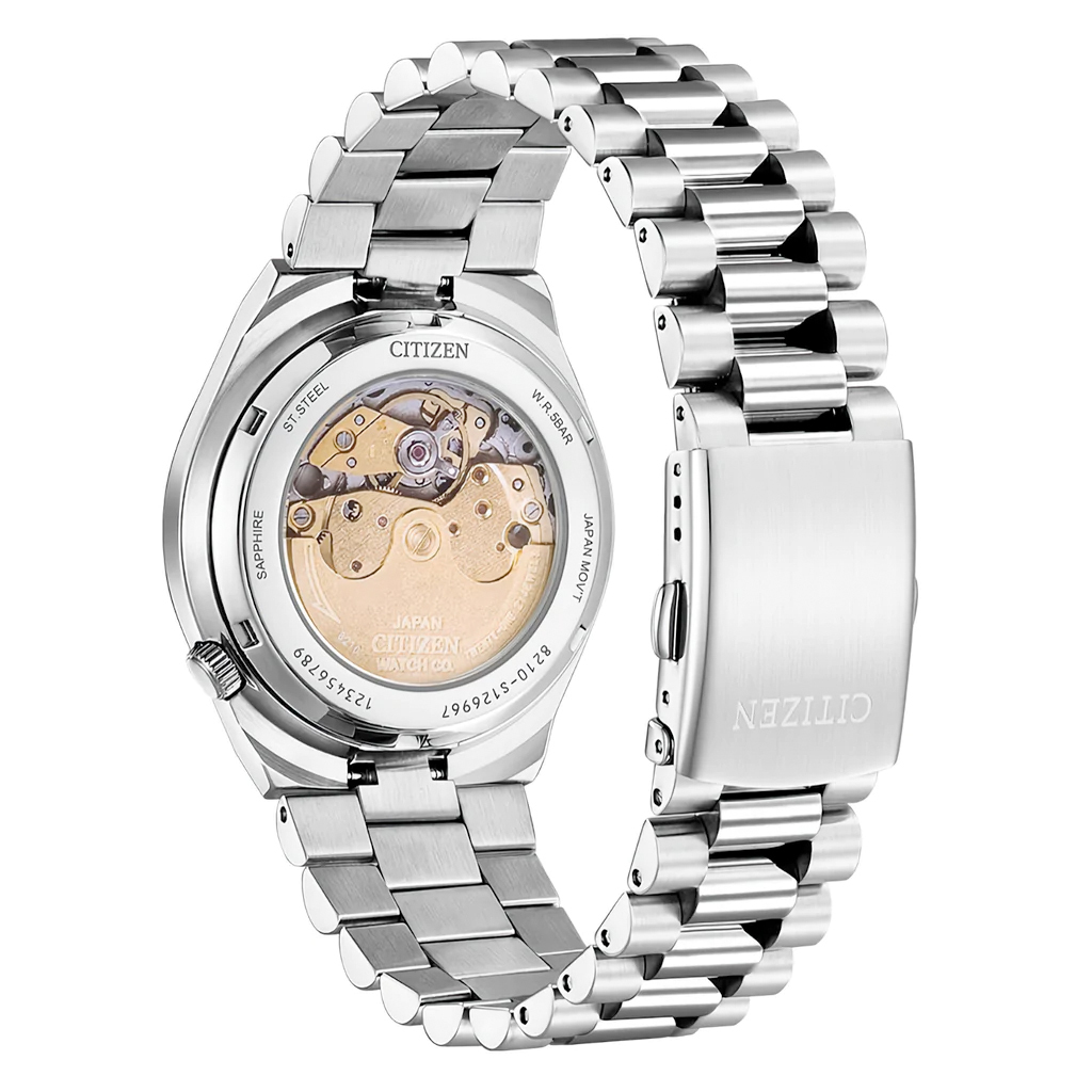 CITIZEN NJ0151-88L 40mm 自動機械  鋼帶手錶