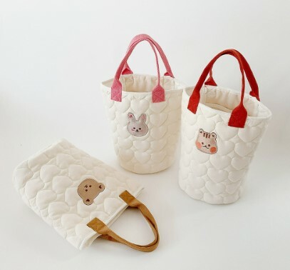 Dot to Dot 滿滿愛心絎縫系列-水桶包