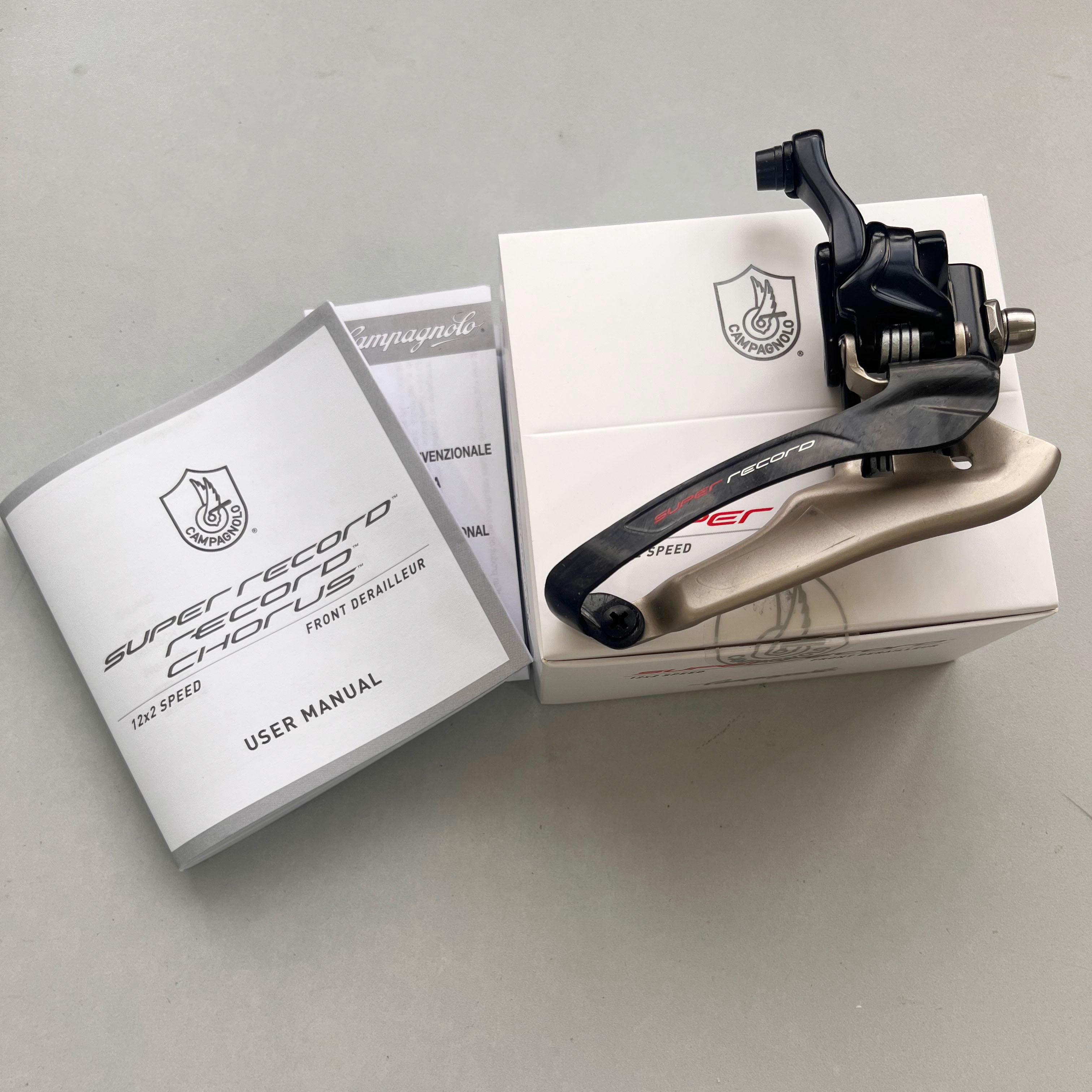 Campagnolo Super Record 12-Speed Braze-On Front Derailleur #FD19-SR12B