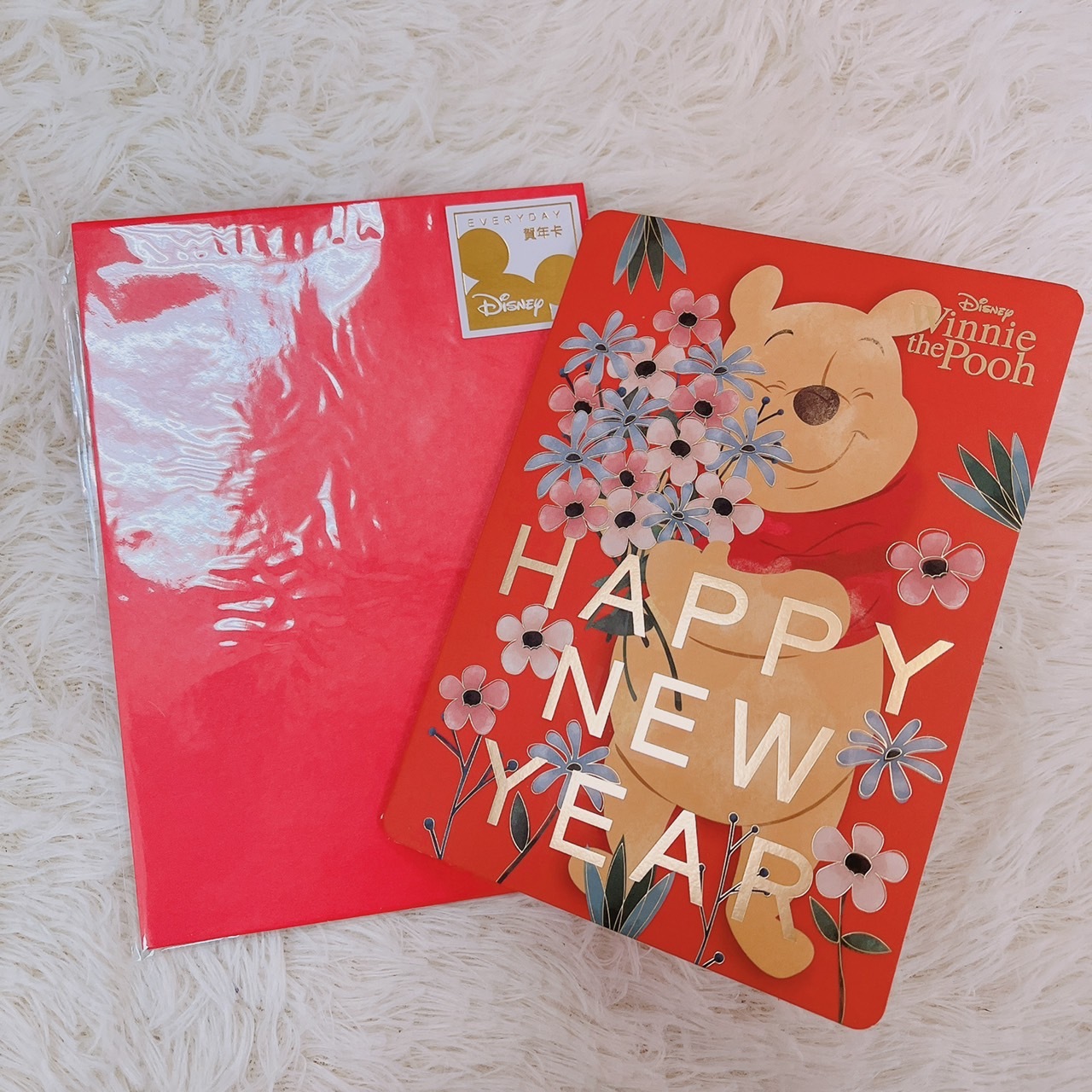 【現貨】台灣迪士尼賀年卡片 米奇 維尼 愛麗絲