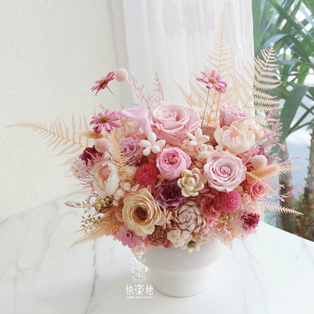 粉彩夢幻 I 永生花 ‧ 不凋花  PF220781