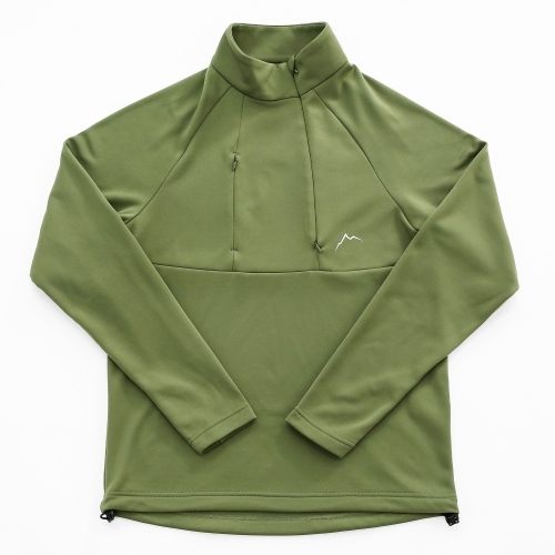 CAYL Karuishi halfzip 排汗半開襟長袖底層Light Khaki/淺棕卡其