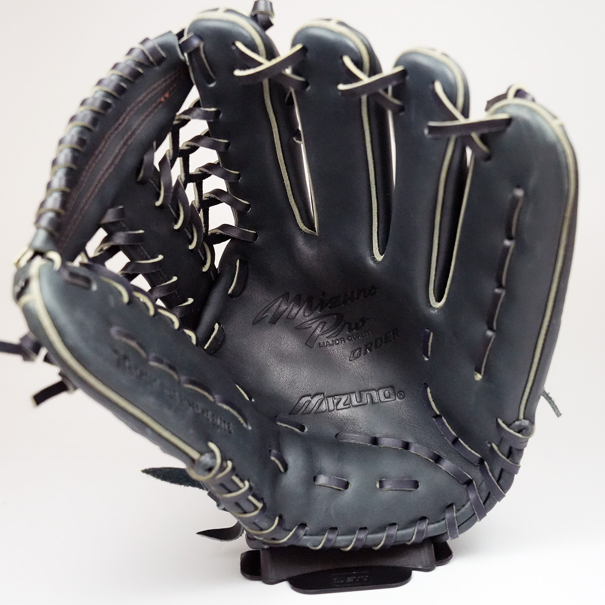 日本製美津濃MIZUNO PRO ORDER 大M金標坪井智哉硬式最高階外野手套