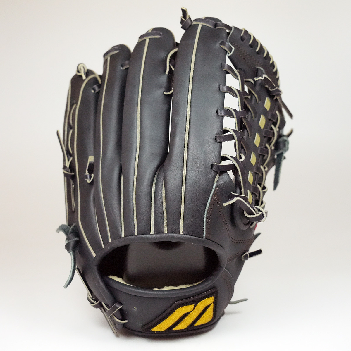 野球グローブ　ミズノプロ　プロ支給　フォープロフェッショナル　坪井智哉　ビックM 日本製美津濃MIZUNO PRO ORDER 大M金標坪井智哉硬式最高階外野手套