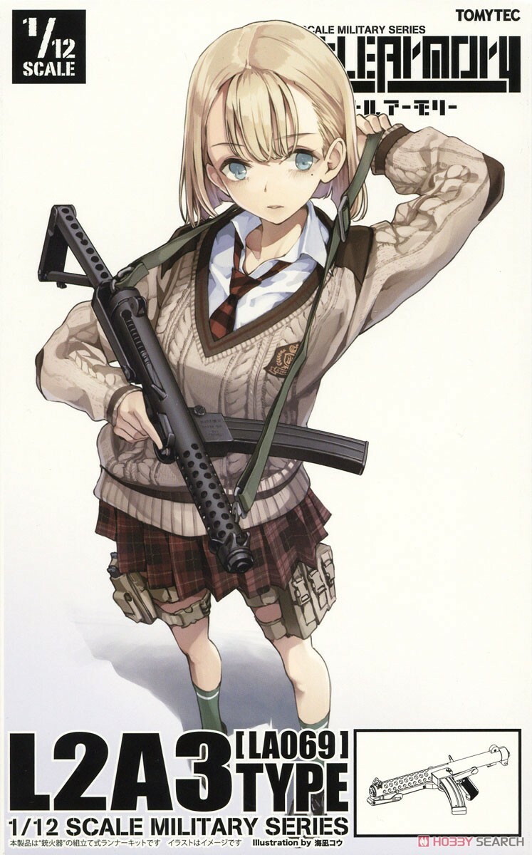 Tomytec 代理版 1/12 迷你武裝 LA069 L2A3 Type