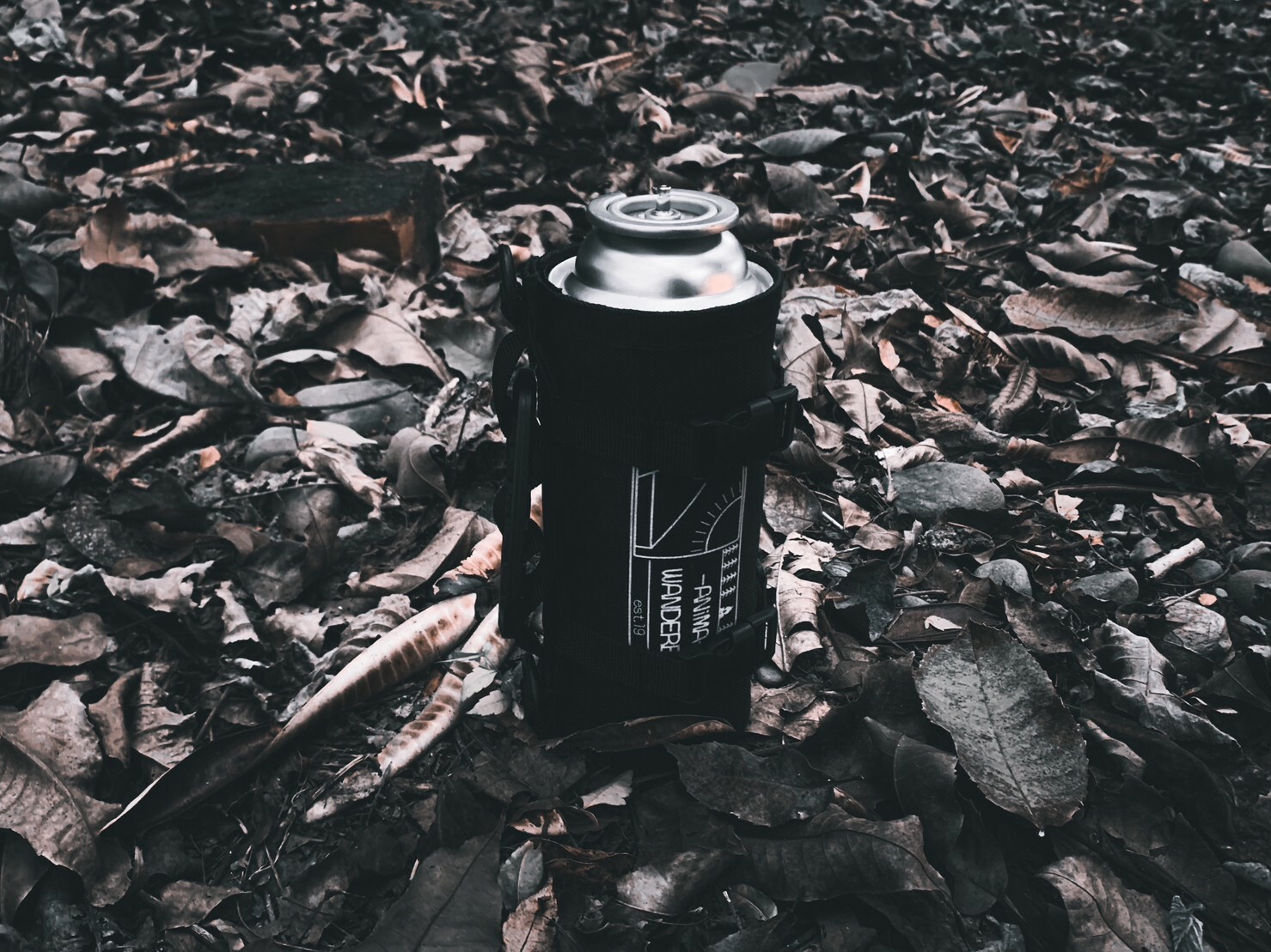 台灣ANiMA Wanderer BLN-18 Logo Gas Canister Cover - BLK 氣體罐套 (高山氣套)