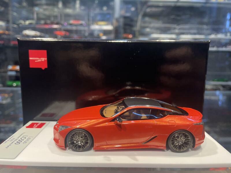 MakeUp EM617D Lexus LC500 TRD Aero Package Orange 1/43