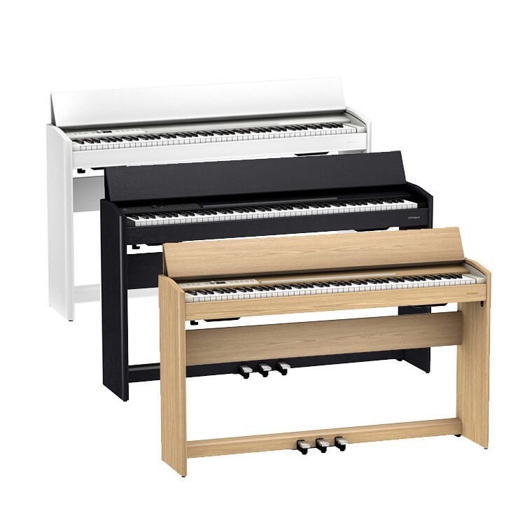 【全館滿額92折】Roland 電鋼琴 F701 88鍵 數位鋼琴 宛伶樂器 黑/白/橡木色 -雙北免費安裝-【宛伶樂器 - 電鋼琴部門】