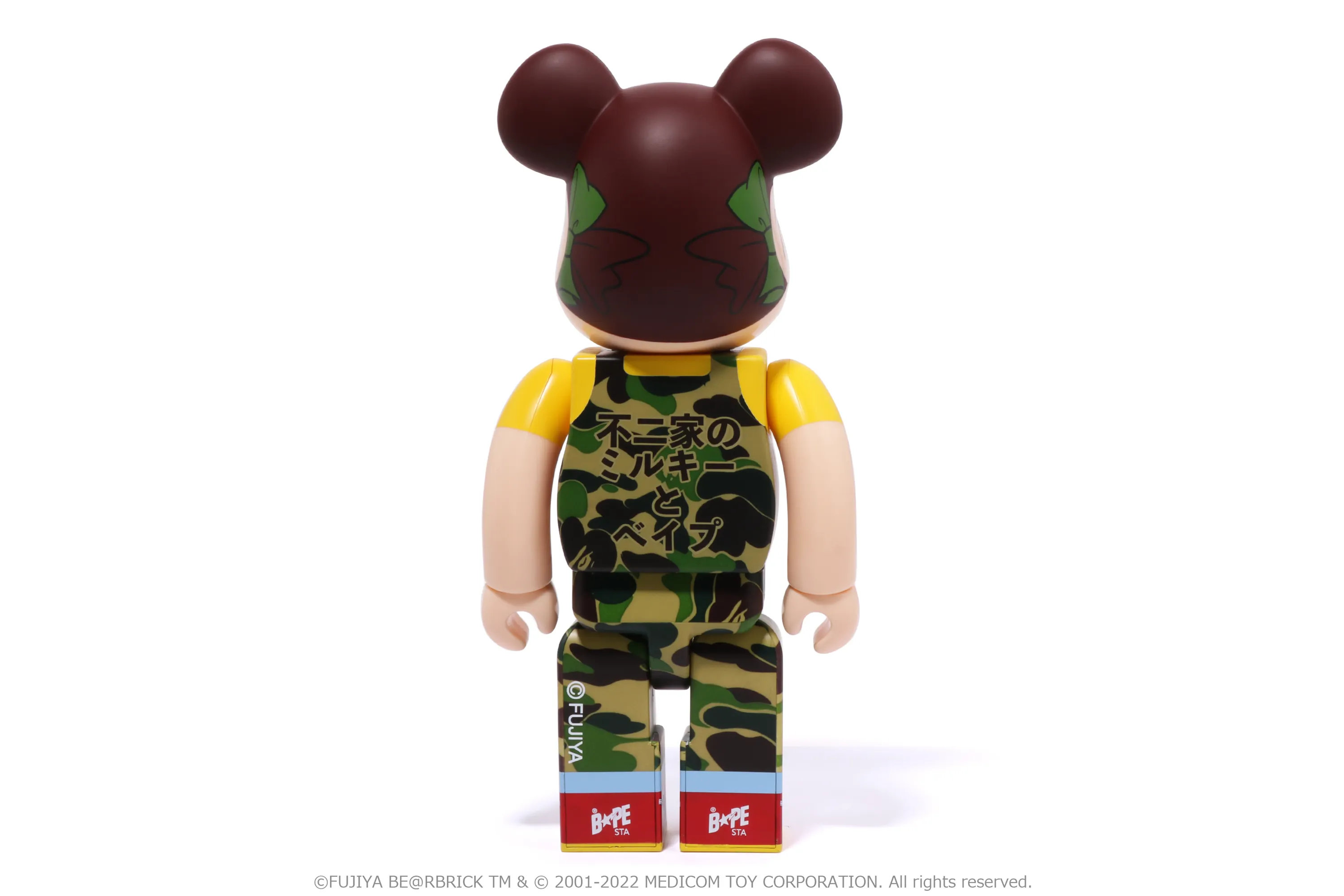 BE@RBRICK BAPE Peko-chan 1000% 公仔牛奶糖妹不二家庫柏力克現貨