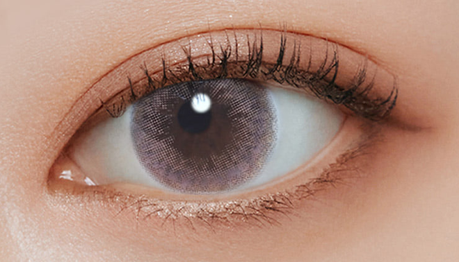 [3重色] irora Moon Night 1 Month Purple Brown 每月拋棄型彩妝隱形眼鏡｜每盒2片