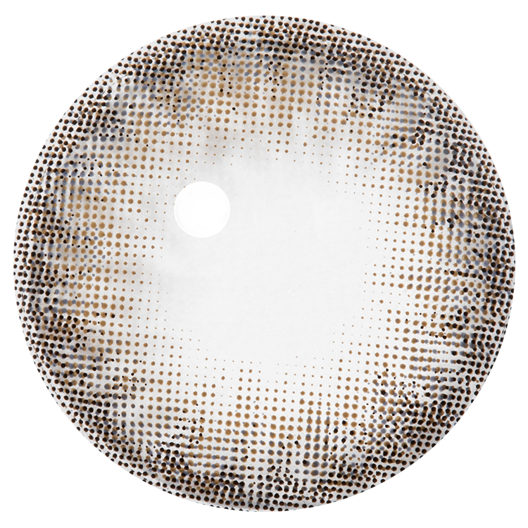 [3重色] irora Moon Night 1 Month Gray 每月拋棄型彩妝隱形眼鏡｜每盒2片