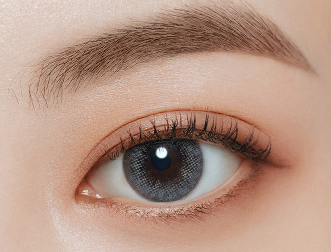 [3重色] irora Moon Night 1 Month Gray 每月拋棄型彩妝隱形眼鏡｜每盒2片