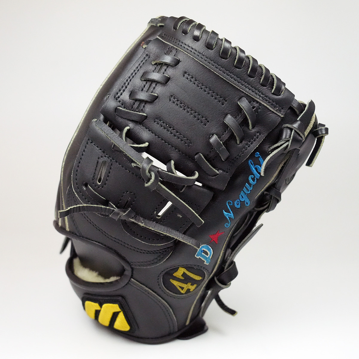 日本製美津濃MIZUNO PRO ORDER 大M金標野口茂樹硬式最高階投手手套