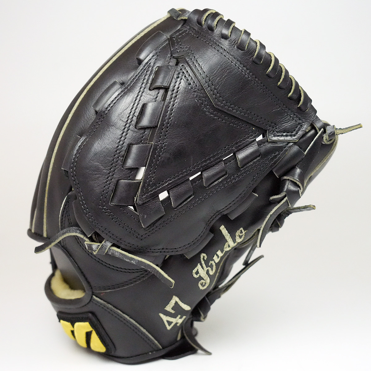 日本製美津濃MIZUNO PRO ORDER 大M金標工藤公康硬式最高階投手手套