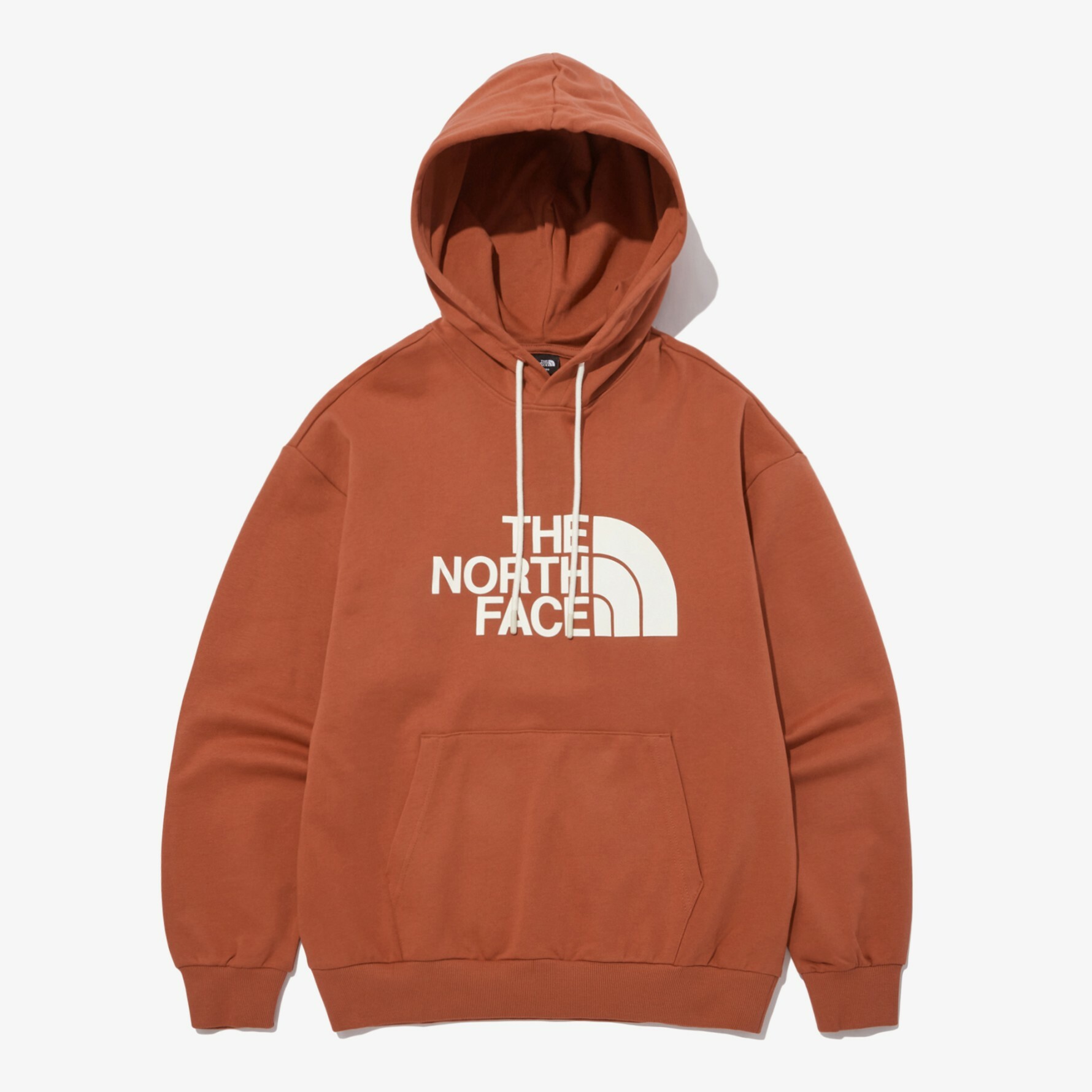 THE NORTH FACE LOGO 基本款 帽T HOODIE 橘 NM5PP41C