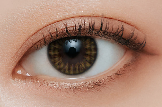 [2重色] irora Mercury 1 Month Brown 每月拋棄型彩妝隱形眼鏡｜每盒2片