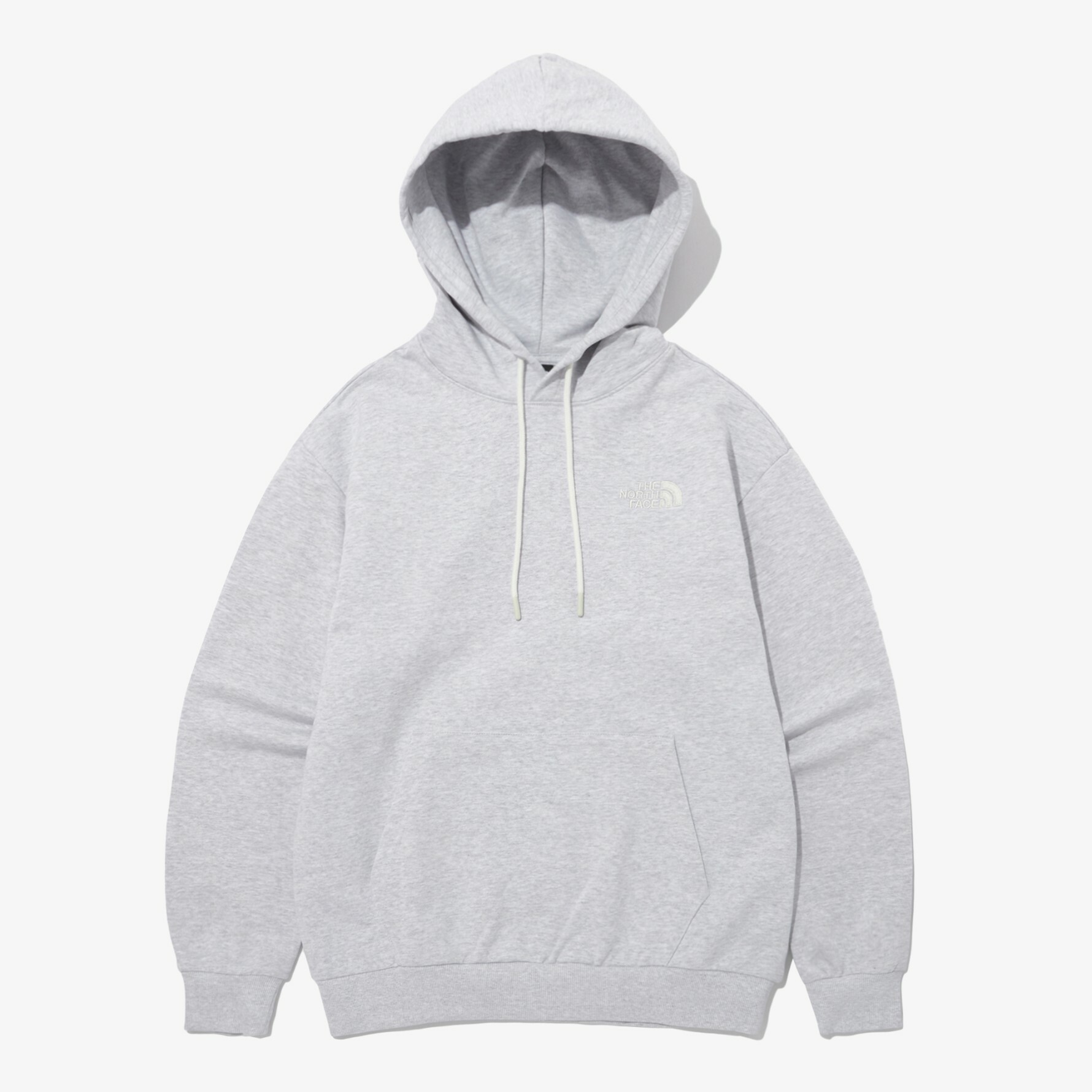 THE NORTH FACE ESSENTIAL HOODIE 小logo 帽T 燕麥灰 NM5PP40B