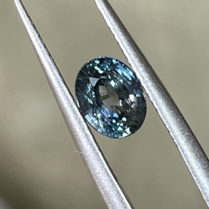 無燒綠藍寶 1.22ct 天然