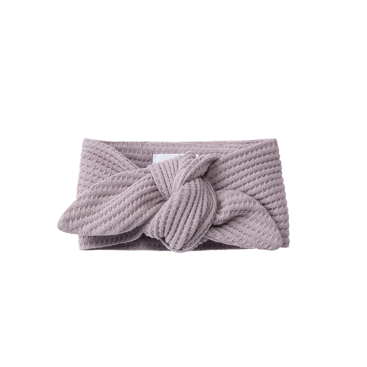 Jamie Kay-Organic Cotton Nova Waffle Headband有機棉鬆餅格髮帶(Mushroom)