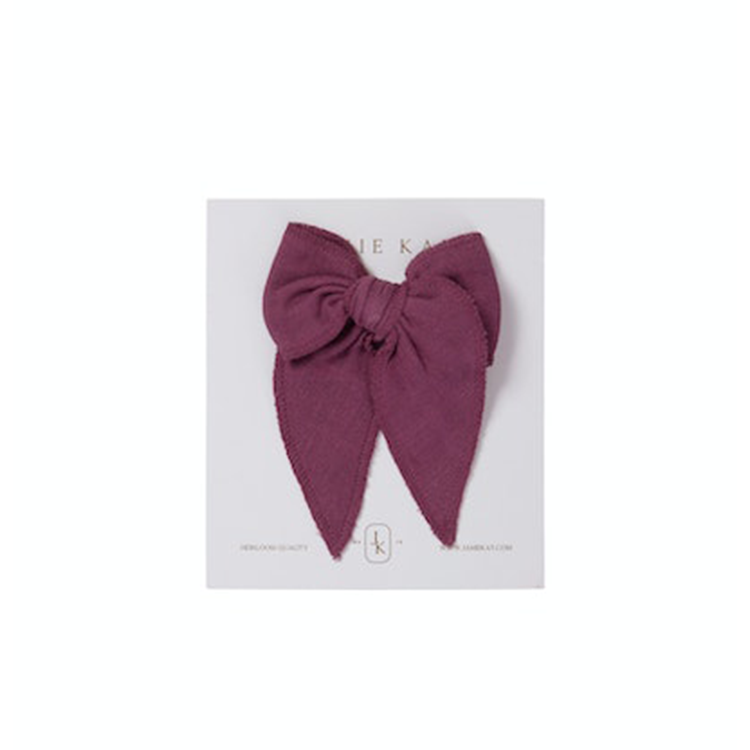 Jamie Kay-Organic Cotton Muslin Bow(Rosie)
